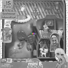 Barbie Mini B hordoz kszlet - lila