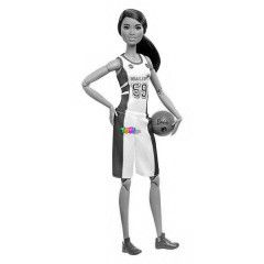Barbie Mozgsra Tervezve - Barna haj kosaras Barbie