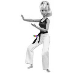 Barbie - Mozgsra Tervezve - Szke haj harcmvsz Barbie