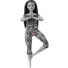 Barbie Mozgsra Tervezve - Vrs haj jga Barbie