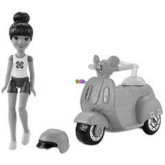 Barbie on the Go - Barna haj Barbie motorizlt robogval