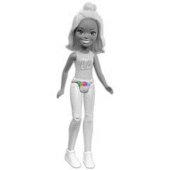 Barbie on the Go - LA szke kontyos Barbie