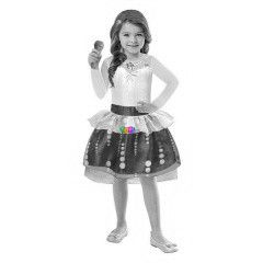 Barbie rock kirlylny jelmez, 116 cm