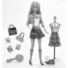 Barbie rzsaszin lom