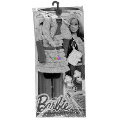 Barbie - Ruha kiegsztkkel - bunds rzsaszn