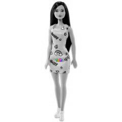 Barbie - Stt barna haj vkony Barbie baba kk ruhban