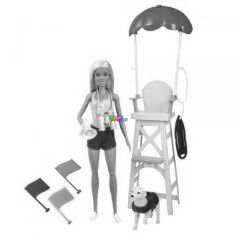 Barbie - Sportos jtkszett - Vziment Barbie