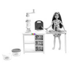 Barbie - Stacie konyhja gyurmval