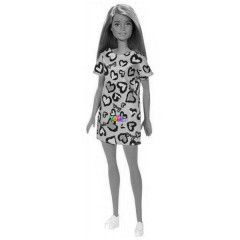 Barbie - Szke haj baba lila szvecsks ruhban