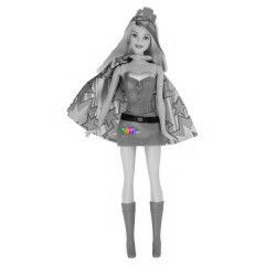 Barbie - Szuperhs hercegn alap baba - Kara hercegn