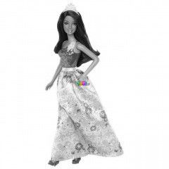 Barbie - Tndrmese hercegn Barbie, fehr-rzsaszn ruhba,n