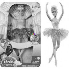 Barbie - Tündöklő szivárványbalerina, szőke