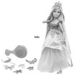 Barbie - Vgtelen Csodahaj Kirlysg - Szke Barbie, 43 cm