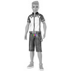 Barbie - Videojtk kaland - Kris rvid nadrgban, ingben, kk-szke hajjal