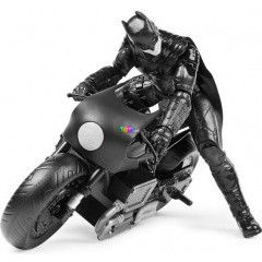 Batman mozifilm - Batman figura s Batmotor, 30 cm