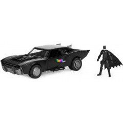 Batman mozifilm - Batmobile fény és hangeffektekkel, 10 cm-es Batman figura