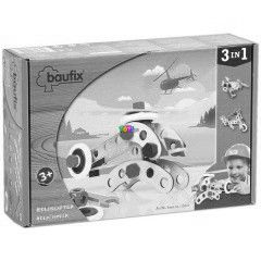 Baufix - 3 az 1-ben fa ptjtk - Helikopter