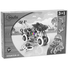 Baufix - 3 az 1-ben fa ptjtk - Kezd kszlet