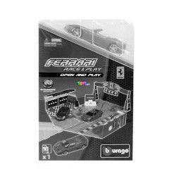 Bburago - Ferrari Open and Play szett - Ferrari California Cabrio, szrke, 1:43