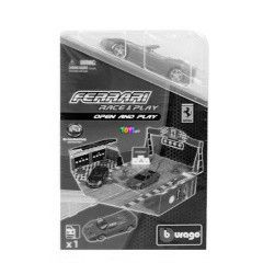 Bburago - Ferrari Open and Play szett - Ferrari California Cabrio, szürke, 1:43