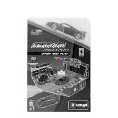 Bburago - Ferrari Open and Play szett - Ferrari F40, fekete, 1:43