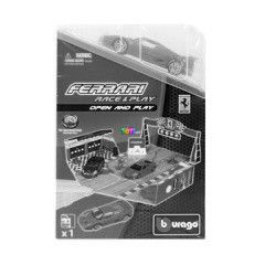 Bburago - Ferrari Open and Play szett - Ferrari F40, piros, 1:43