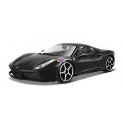 Bburago - Ferrari Race and Play - 1:43 Ferrari 488 GTB kisaut, piros
