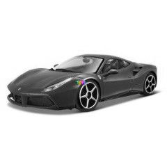Bburago - Ferrari Race and Play - Ferrari 488 GTB, piros, 1:64