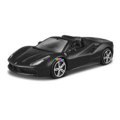 Bburago - Ferrari Race and Play - Ferrari 488 Spider, piros, 1:43