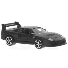Bburago - Ferrari Race and Play - Ferrari F40 Competizione, fekete, 1:64