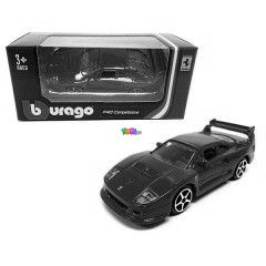 Bburago - Ferrari Race and Play - Ferrari F40 Competizione, piros, 1:64
