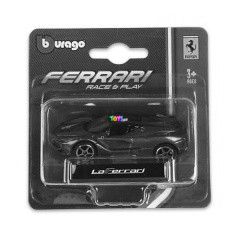 Bburago - Ferrari Race and Play - Ferrari LaFerrari, grafitszrke, 1:64