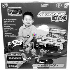 Bburago Kids emeletes Ferrari parkolhz