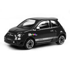 Bburago - Utcai autk - Fiat 500 Abarth, piros, 1:43