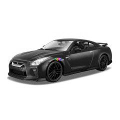 Bburago - Utcai autk - Nissan GT-R, piros, 1:43