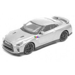 Bburago - Utcai autk - Nissan GT-R, szrke, 1:43