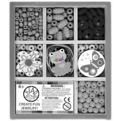 Bead Bazaar - Mini gyngykszlet fa dobozban, zld kaland