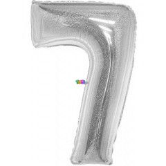 Beauty & Charm - Holografikus szmos flia lufi, 76 cm - 7