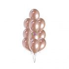 Beauty & Charm lufi, rzsasznes arany szn, 30 cm, 10 db