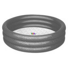 Bestway - Felfjhat hrom-gyrs medence, 102x25 cm