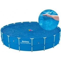Bestway - Flowclear szolr medencetakar, 549 cm-es medenckhez
