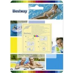 Bestway - Öntapadós strandjáték javító készlet - 10 db-os