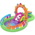 Bestway - Sing n Splash felfjhat gyermekmedence csszdval - 2,9 x 1,9 m