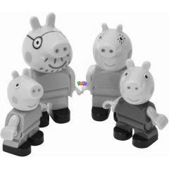 BIG - Bloxx - Peppa malac csaldja figurk