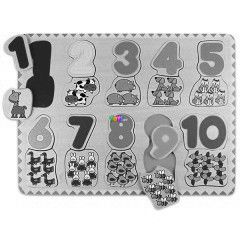 Bigjigs - Szmok s sznek puzzle