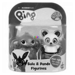 Bing s bartai - Sula s Pando figura szett, 2 darabos