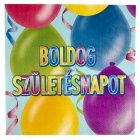 Boldog szletsnapot feliratos, 20 darabos szalvta