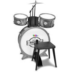 Bontempi - Dob szett szkkel, 4 rszes, szrke