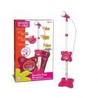 Bontempi - I Girl llvnyos mikrofon, csatlakoztathat kbellel - rzsaszn-fehr