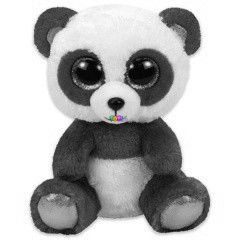Boom Boom panda plssfigura - 15 cm, lila-fehr